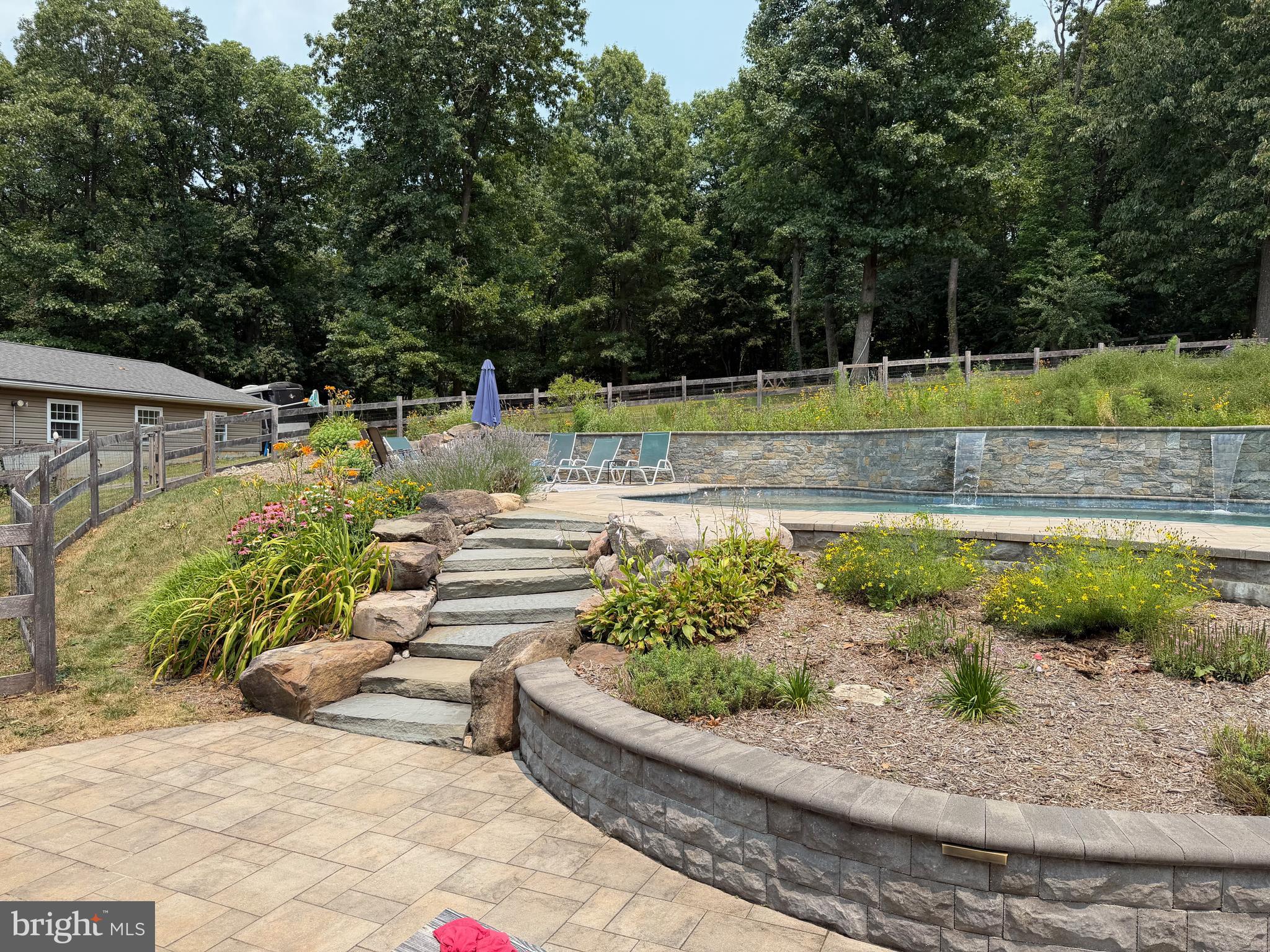 4001 Young Road Manchester, MD 21102 - Photo 53 of 71 Stone stairs to pool.