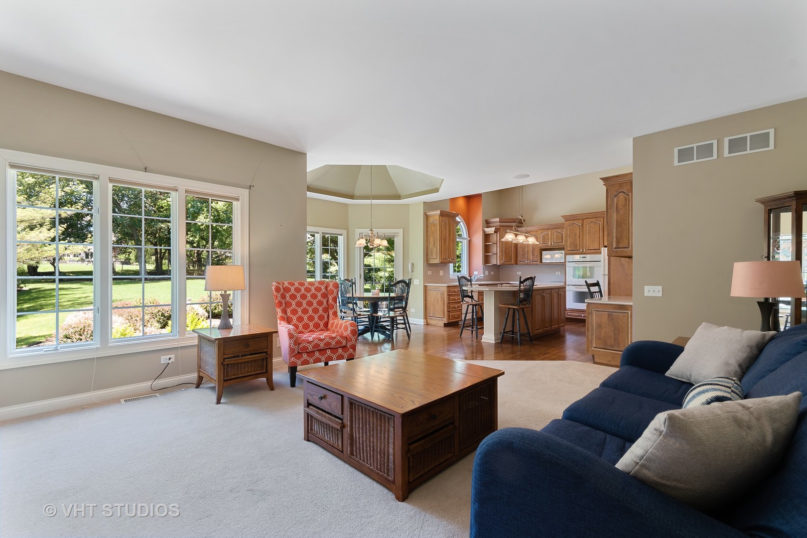 3603 Chesapeake Road St. Charles, IL 60175 - Photo 15 of 32 a living room with furniture and a large window