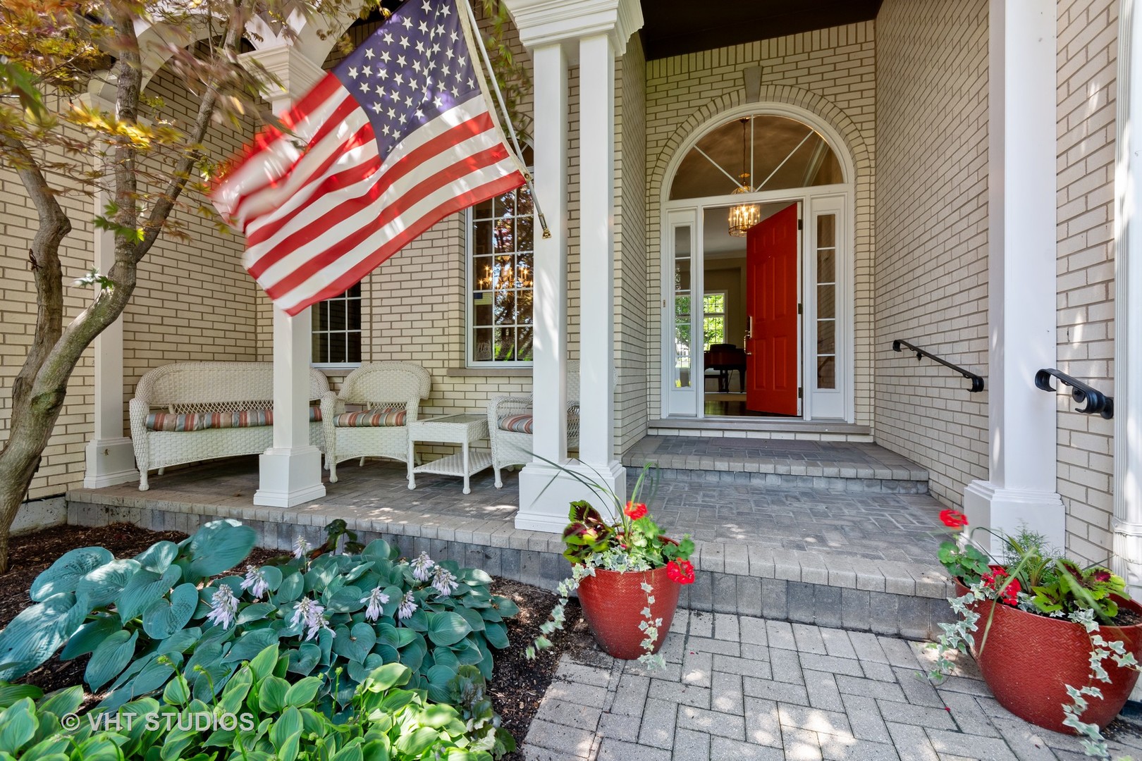 3603 Chesapeake Road St. Charles, IL 60175 - Photo 32 of 32 a front view of a house with outdoor seating