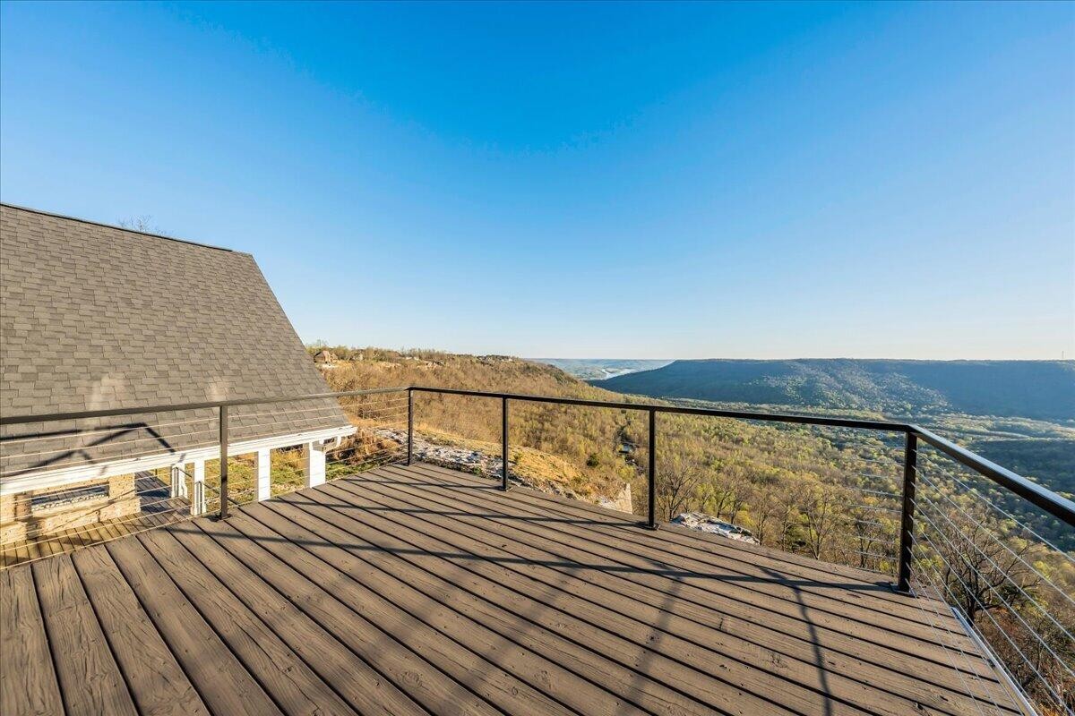 155 Riverview Drive Jasper, TN 37347 - Photo 74 of 100 a view of balcony with wooden floor and ocean view