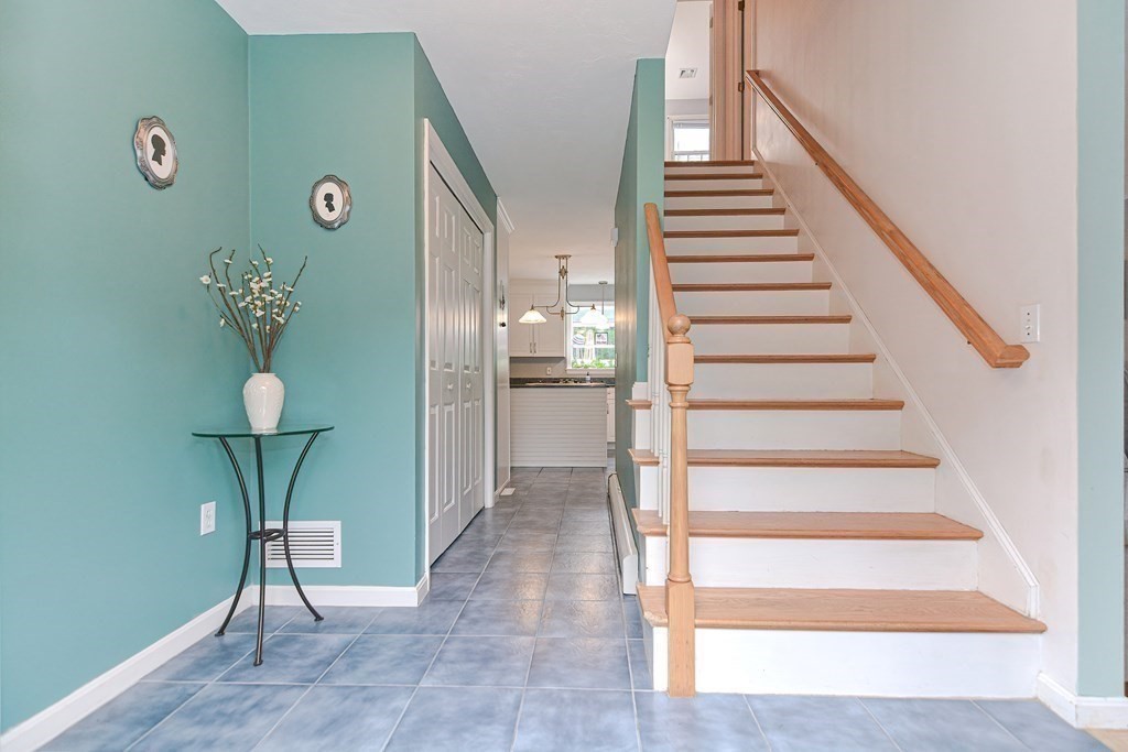 5 Post Road Foxboro, MA 02035 - Photo 6 of 37 a view of entryway and hall with wooden floor