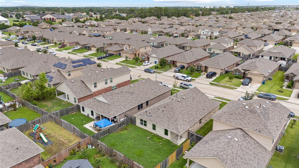 15454 Arce Rojo Street Channelview, TX 77530 - Photo 31 of 32 Aerial perspective of suburban area