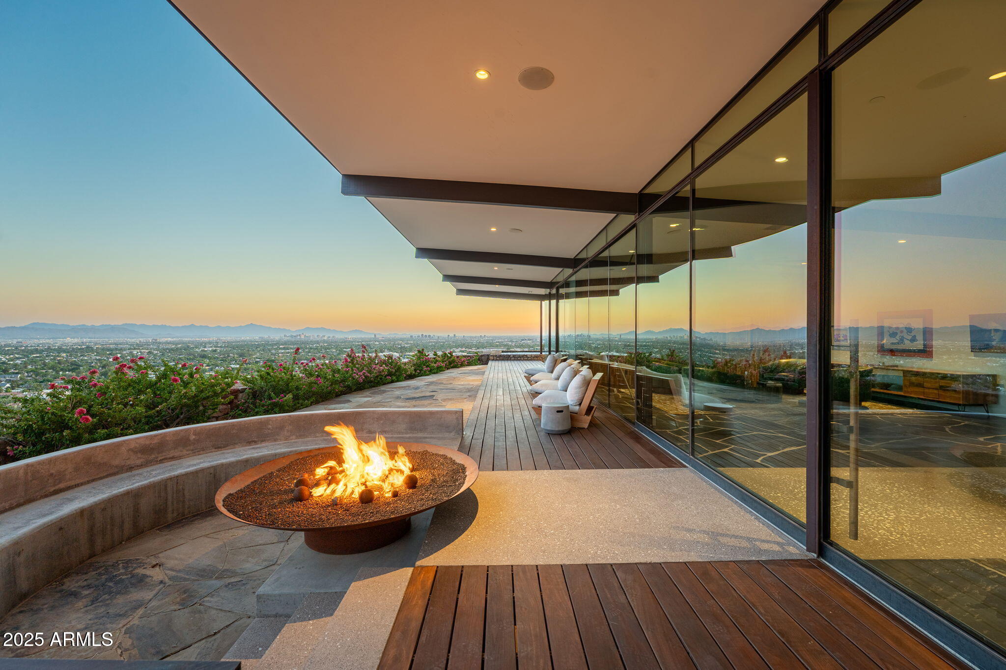 4925 East Red Rock Drive, Unit 43 Phoenix, AZ 85018 - Photo 95 of 99 a view of a ocean from a balcony
