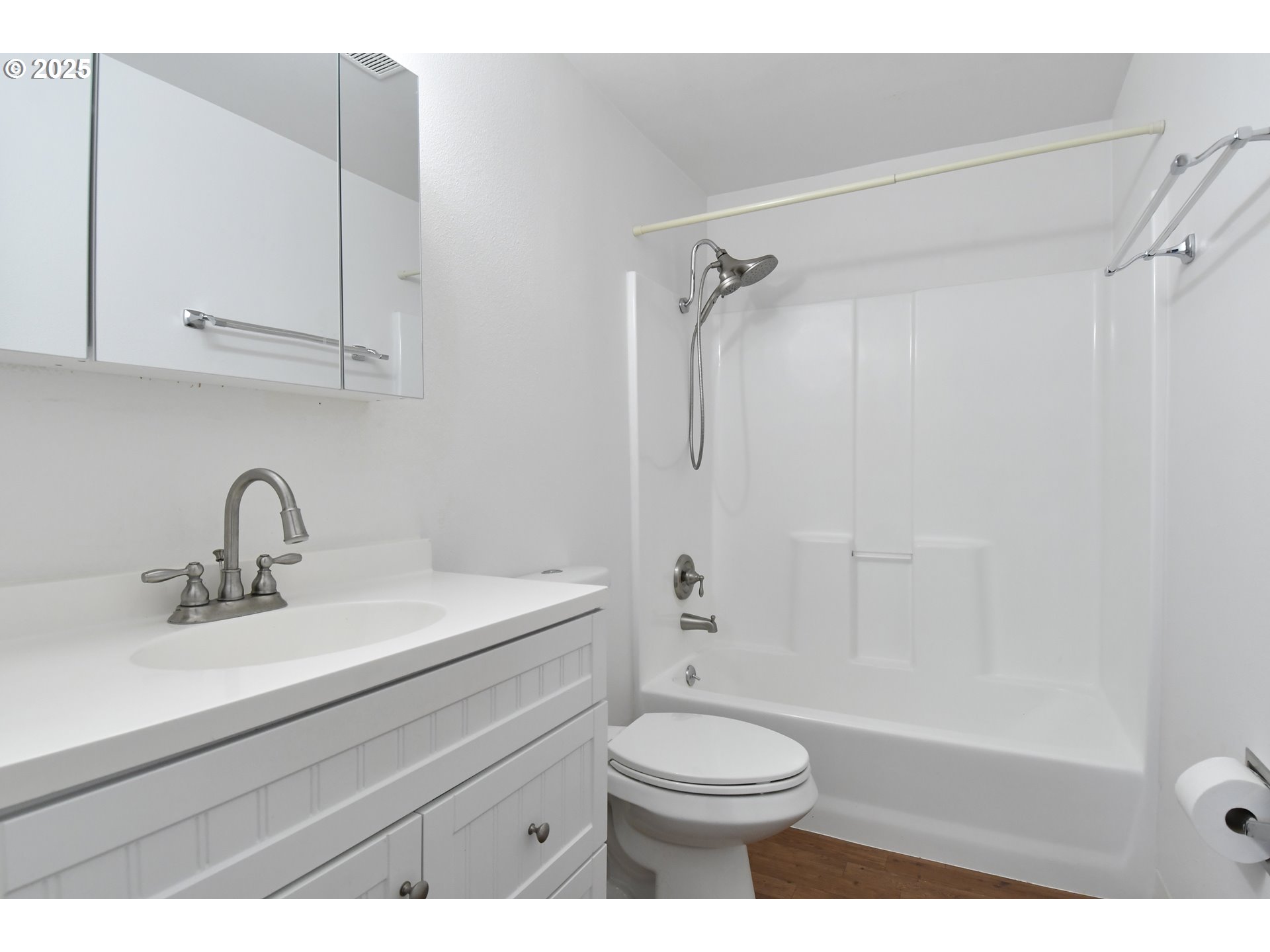 1126 South Jasper Street Cornelius, OR 97113 - Photo 29 of 47 a bathroom with a sink a toilet and shower
