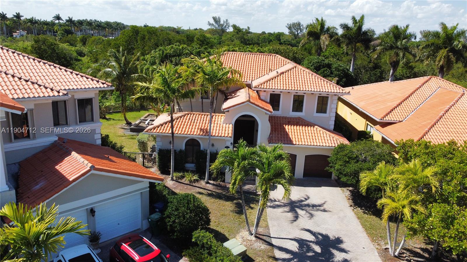 18704 Southwest 76th Court Cutler Bay, FL 33157 - Photo 41 of 47 an aerial view of a house