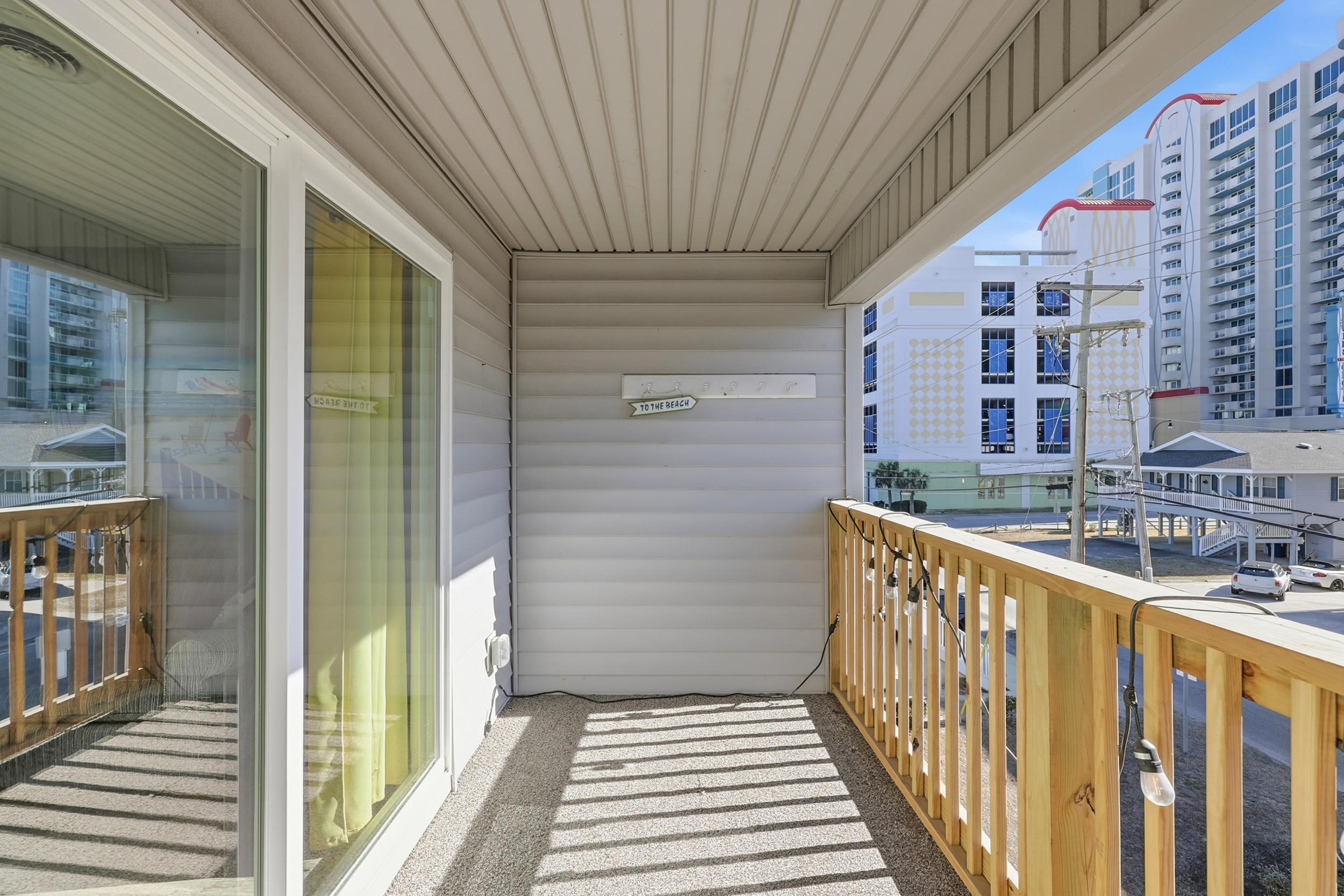 2001 Spring Street, Unit H2 North Myrtle Beach, SC 29582 - Photo 19 of 25 View of balcony