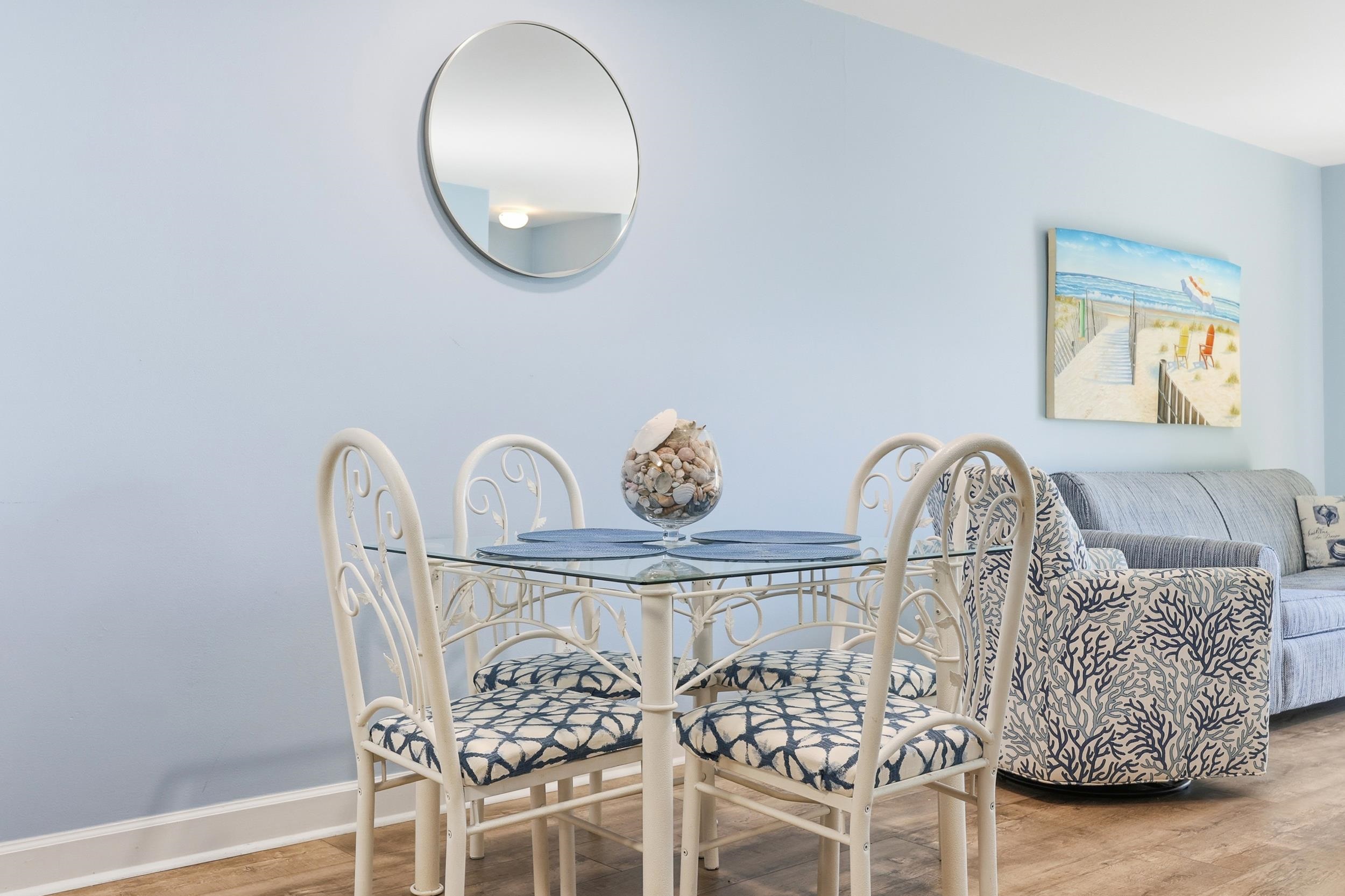 2001 Spring Street, Unit H2 North Myrtle Beach, SC 29582 - Photo 7 of 25 Dining room featuring baseboards and light wood-style floors