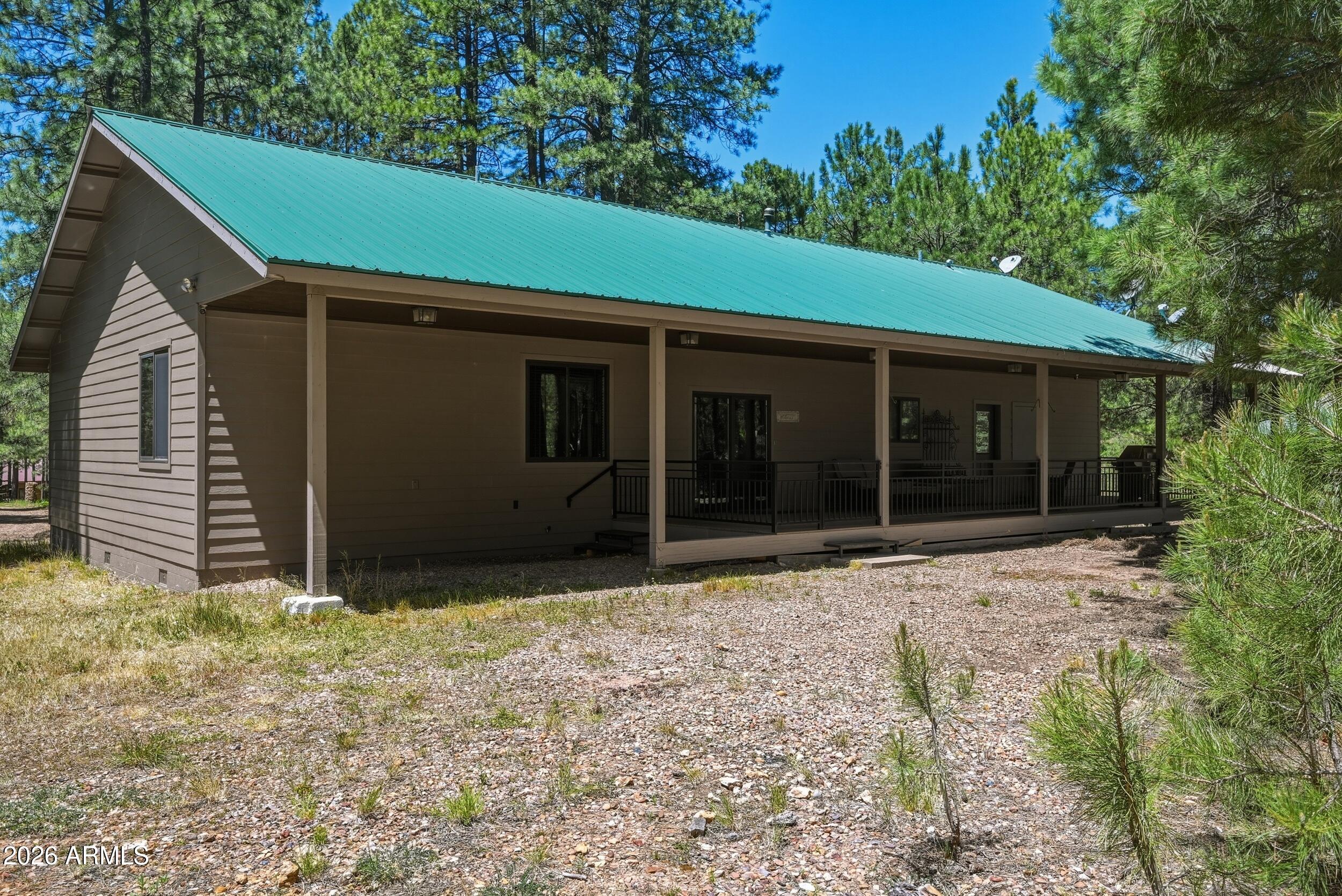 1233 Merzville Road Forest Lakes, AZ 85931 - Photo 29 of 42 Back of Home