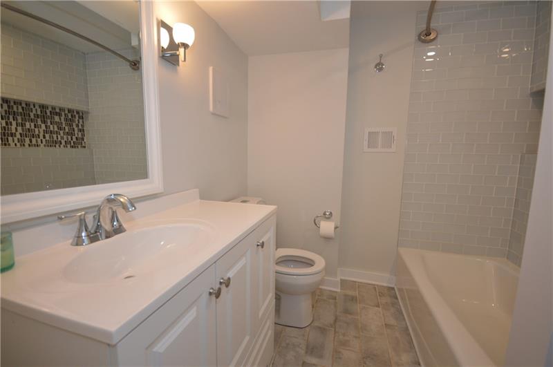 807 Valleyview Road Pittsburgh, PA 15243 - Photo 21 of 25 New bathroom on the lower level.