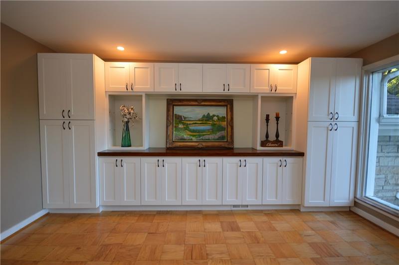 807 Valleyview Road Pittsburgh, PA 15243 - Photo 7 of 25 Kitchen opens up into Livingroom. Upgraded Stainless Steel Appliances, Granite Counter top and Recessed Lighting.