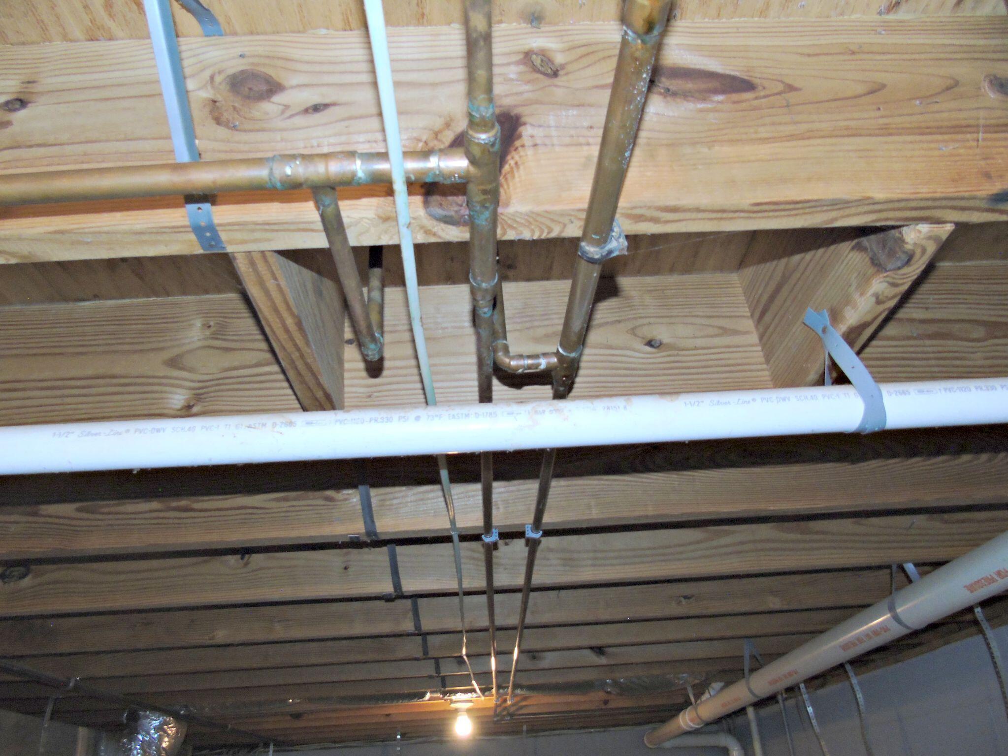 155 Spring Valley Lane Ringgold, GA 30736 - Photo 41 of 45 Copper plumbing.PVC drains