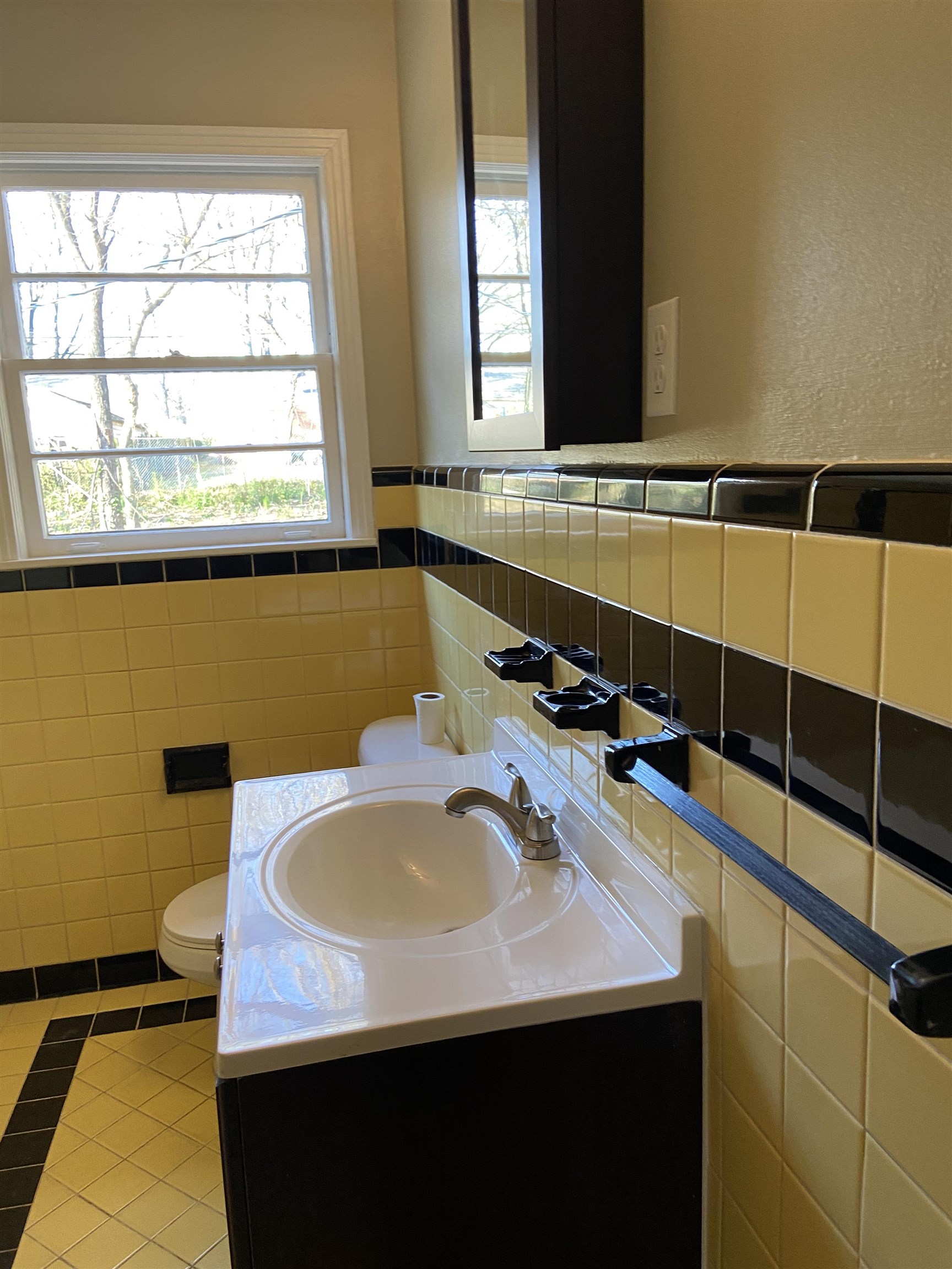 1395 Prescott Road Memphis, TN 38111 - Photo 15 of 18 a bathroom with a sink and a mirror