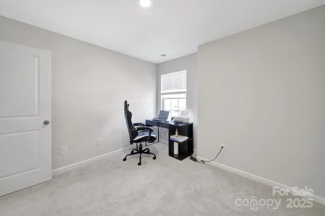 a view of workspace with a window