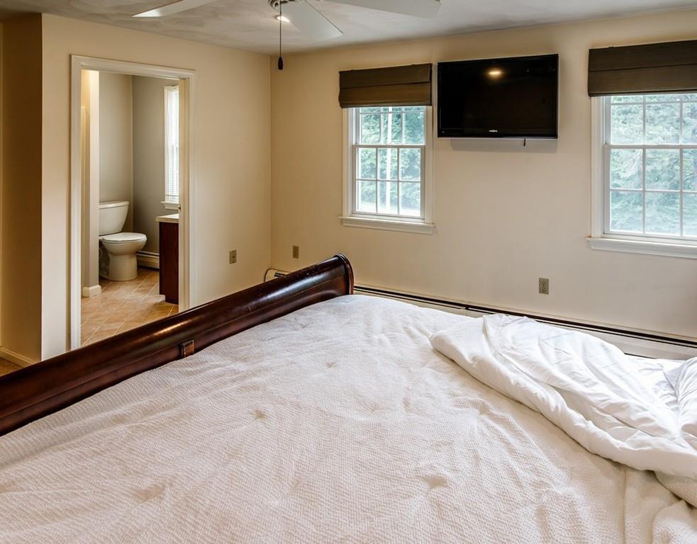112 Upton Road Westborough, MA 01581 - Photo 23 of 41 a view of room with window and flat screen tv