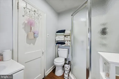 a backyard of a house with seating space