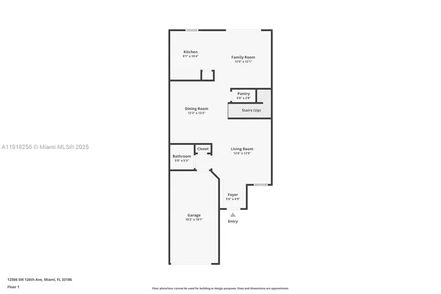 $499,000 | 12566 Southwest 126th Avenue, Miami, FL 33186