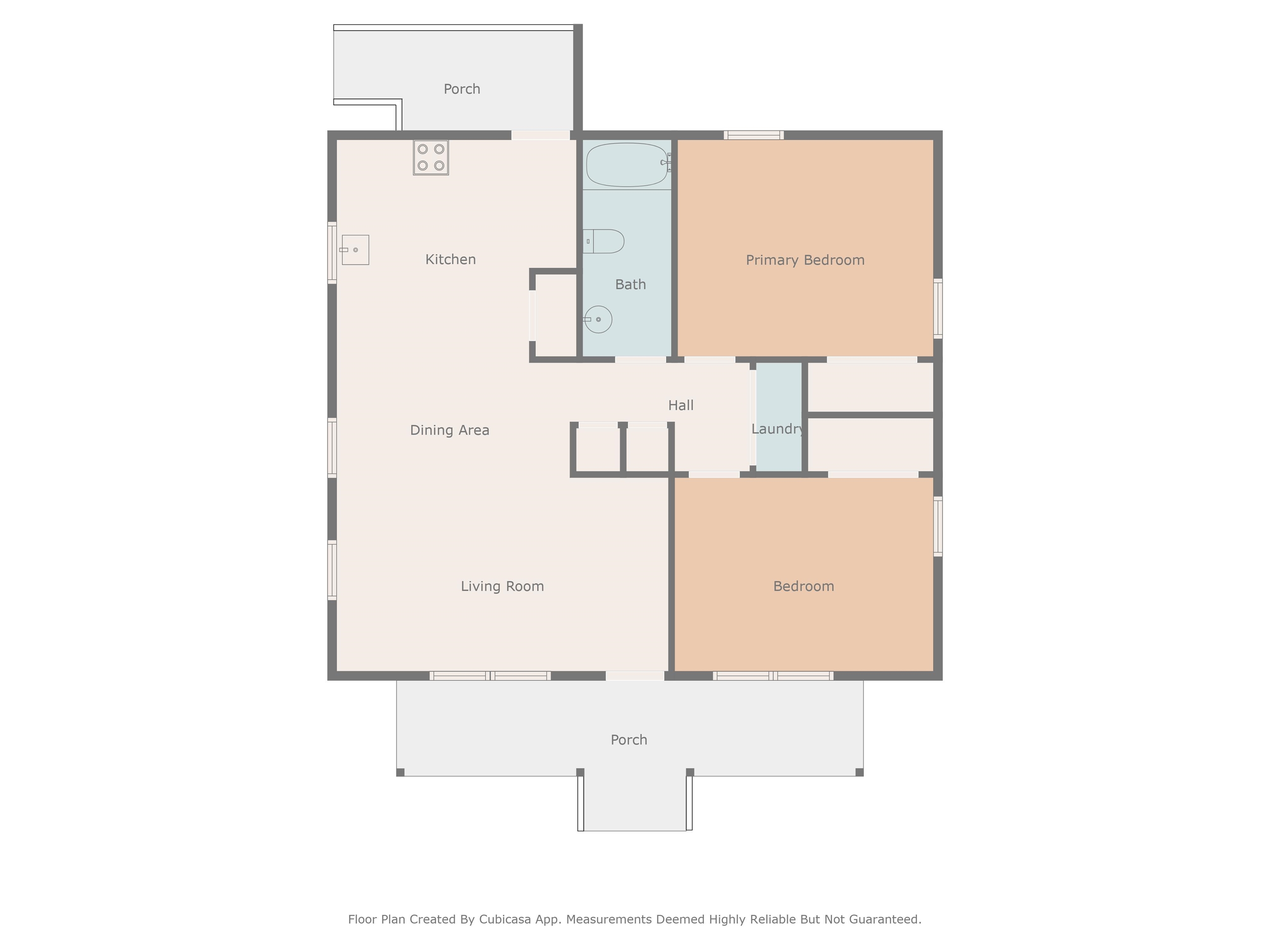 208 Bethea Street Latta, SC 29565 - Photo 36 of 36 View of floor plan / room layout