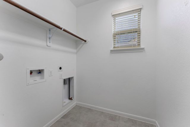 a view of hallway with window