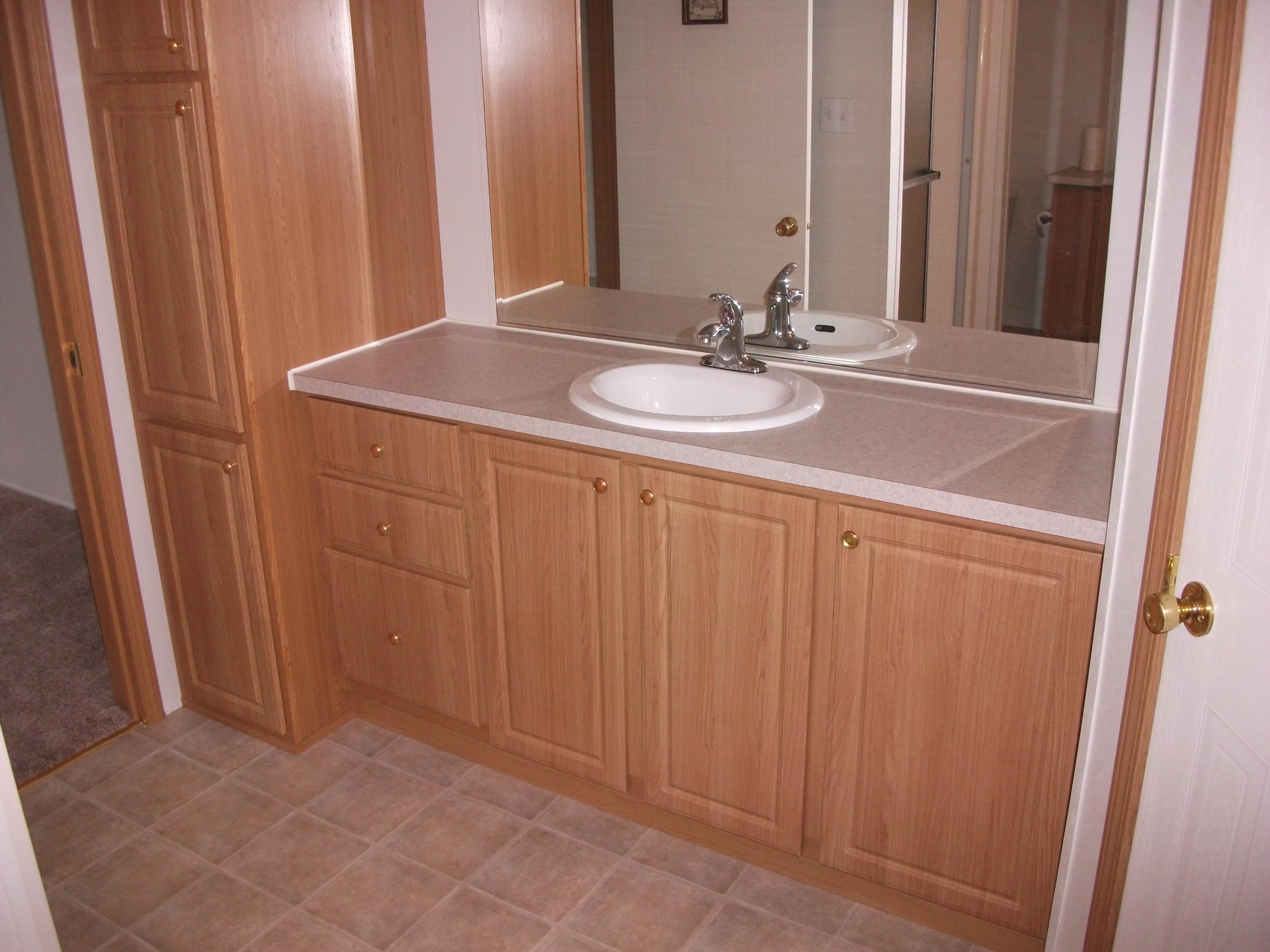 1715 Poteet Road Hardy, VA 24101 - Photo 14 of 30 a bathroom with a sink and a mirror