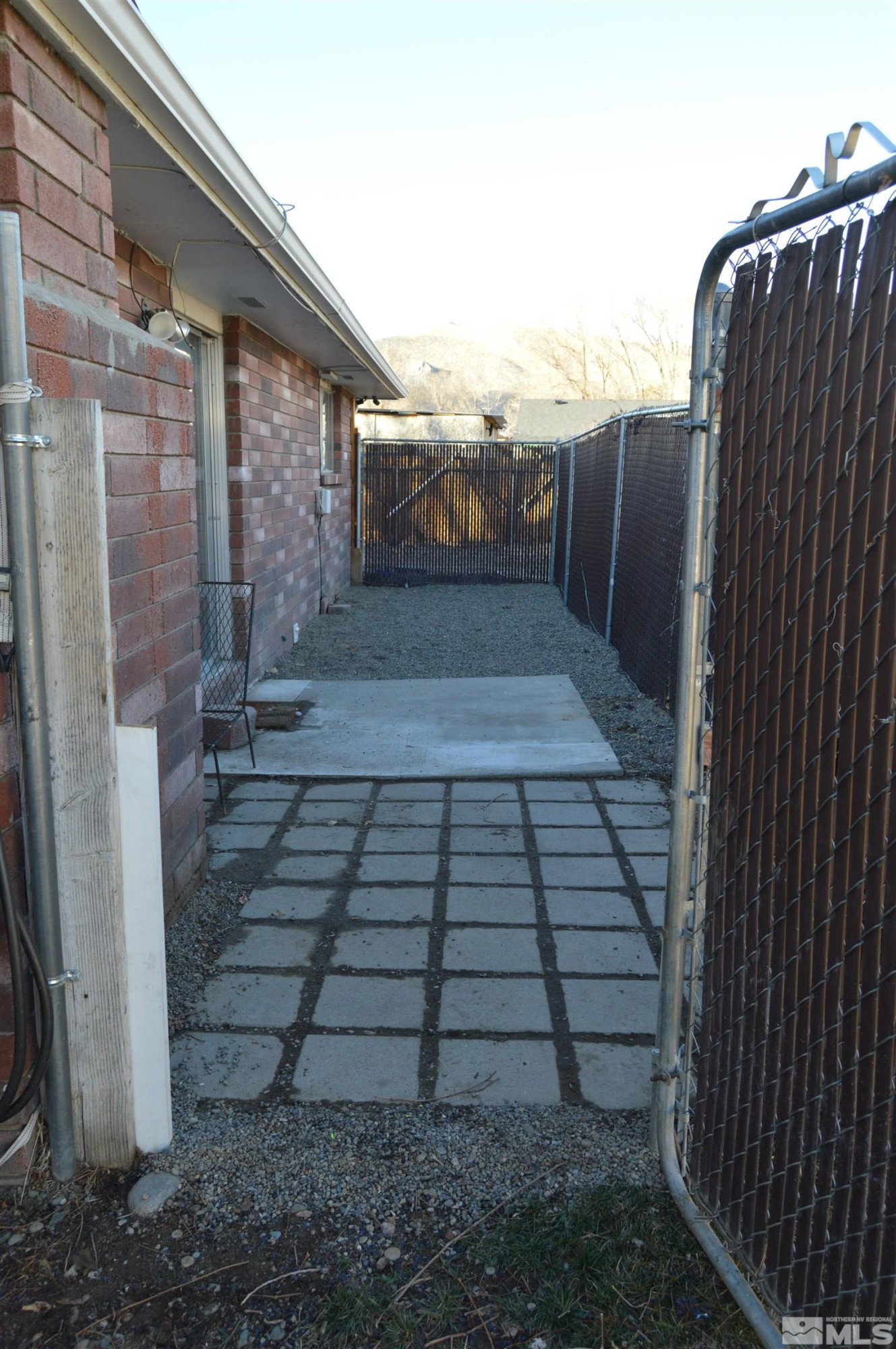 340 West Hampton Drive Carson City, NV 89706 - Photo 23 of 24 a view of a backyard with pathway