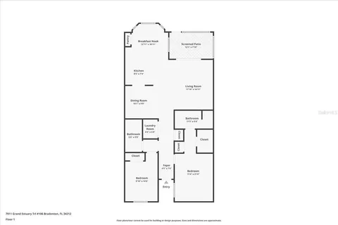 $215,000 | 7911 Grand Estuary Trail, Unit 106, Bradenton, FL 34212