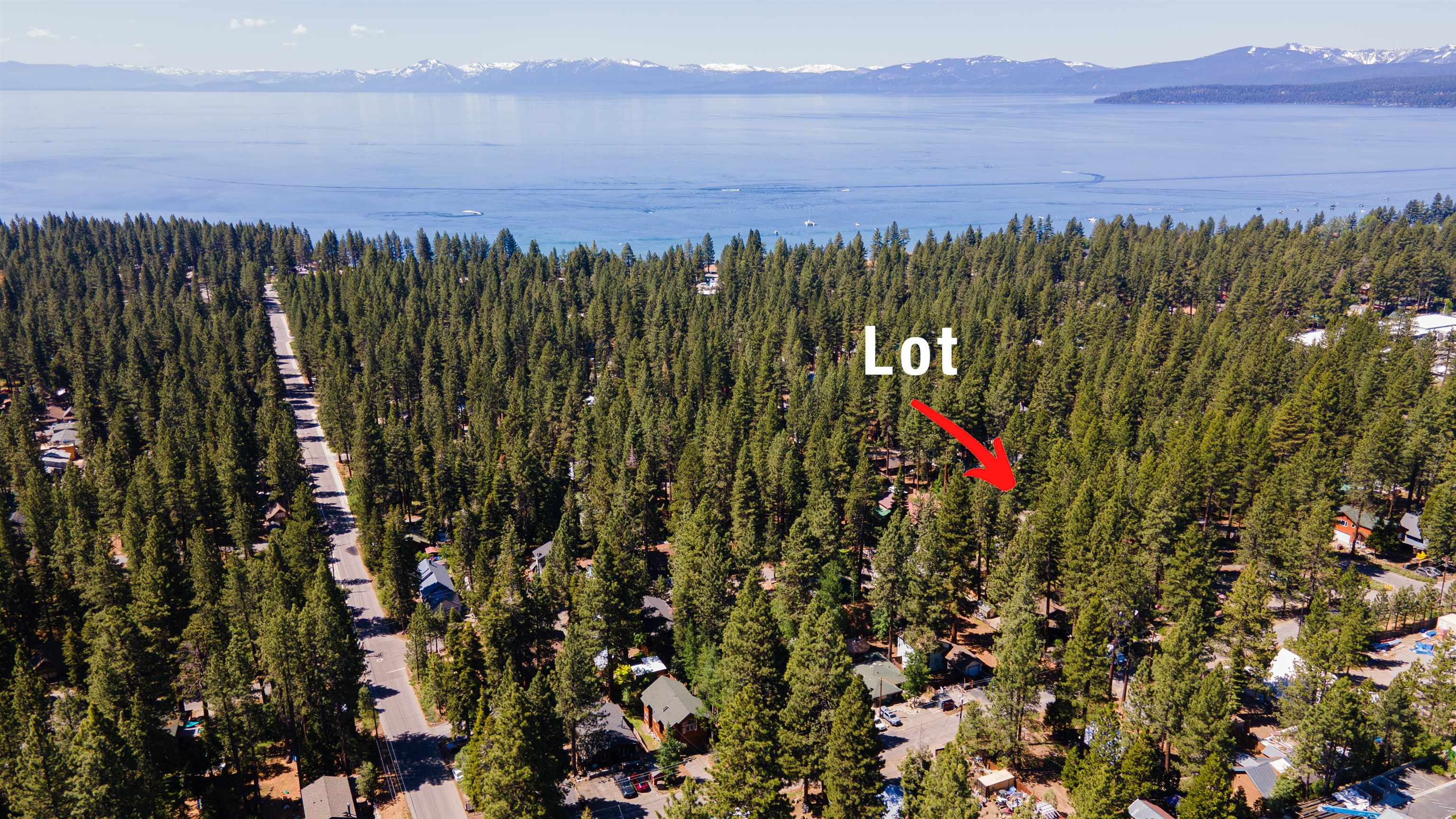 Dolly Varden Avenue Kings Beach, CA 96143 - Photo 3 of 7 a view of a city and a mountain view