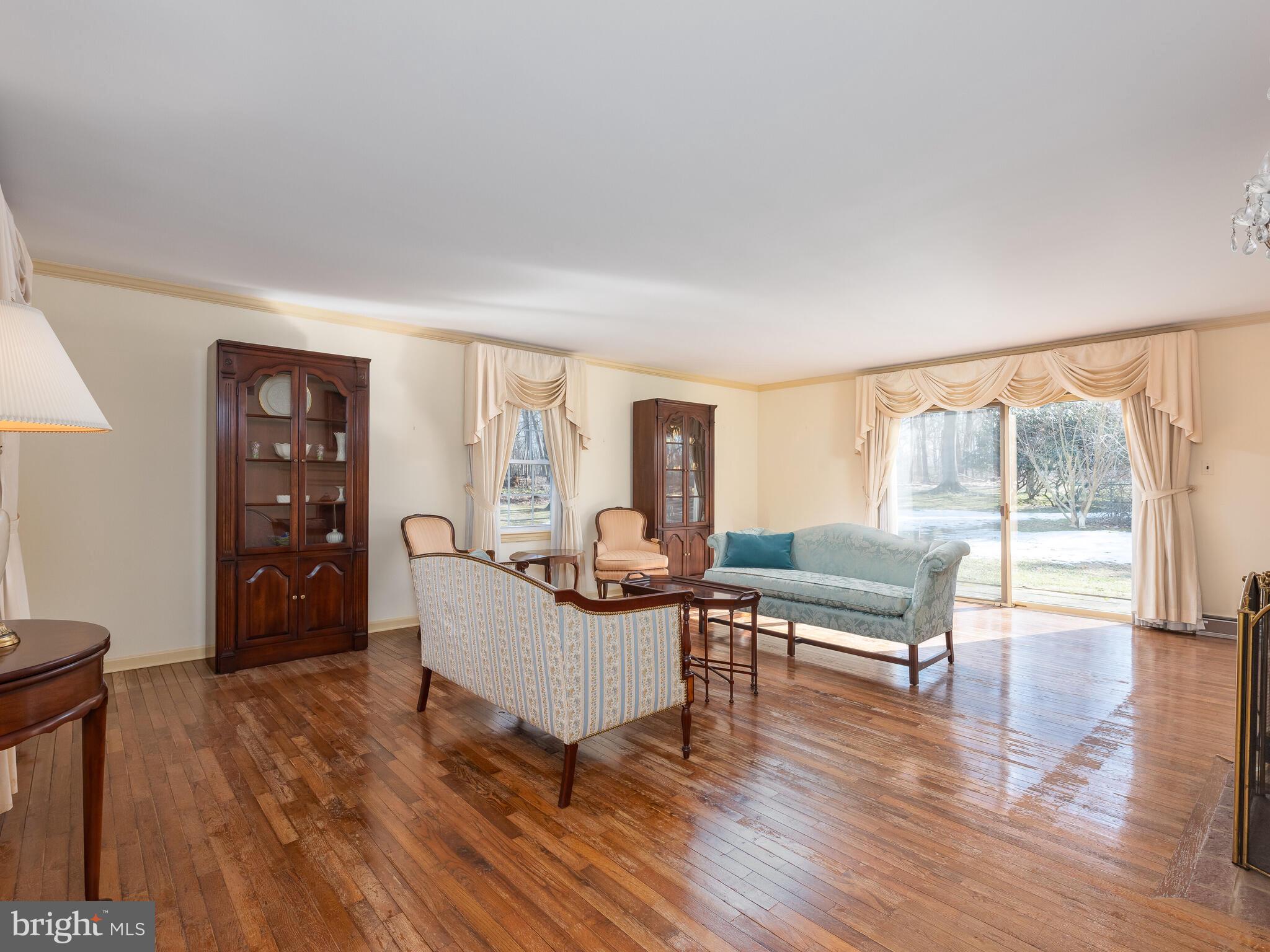 930 Conner Road West Chester, PA 19380 - Photo 11 of 52 Formal Living Room w/ Sliders to rear patio