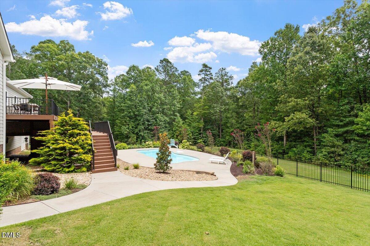 595 Billets Run Moncure, NC 27559 - Photo 10 of 54 a view of a garden
