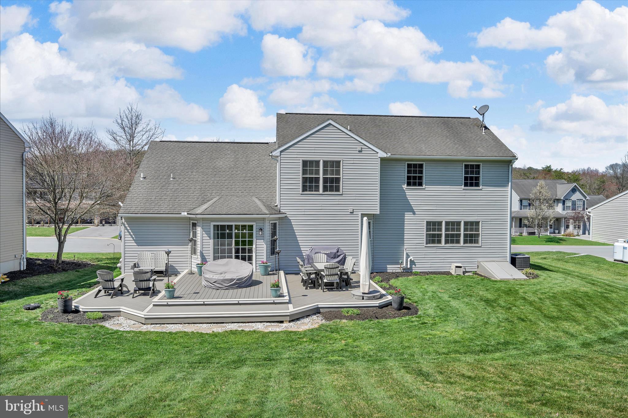 111 Holly Road Orwigsburg, PA 17961 - Photo 43 of 46 a front view of house with yard and green space