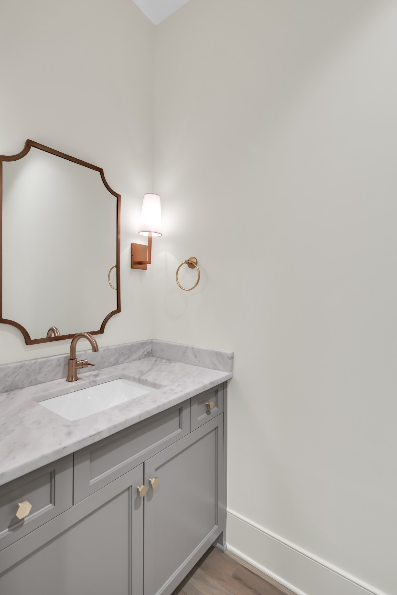 211B Page Road Nashville, TN 37205 - Photo 17 of 43 a bathroom with a sink and a mirror