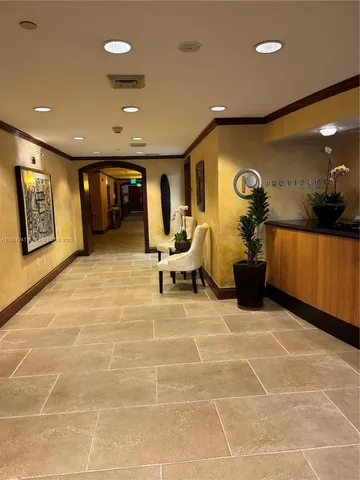 a view of a building with gym equipment