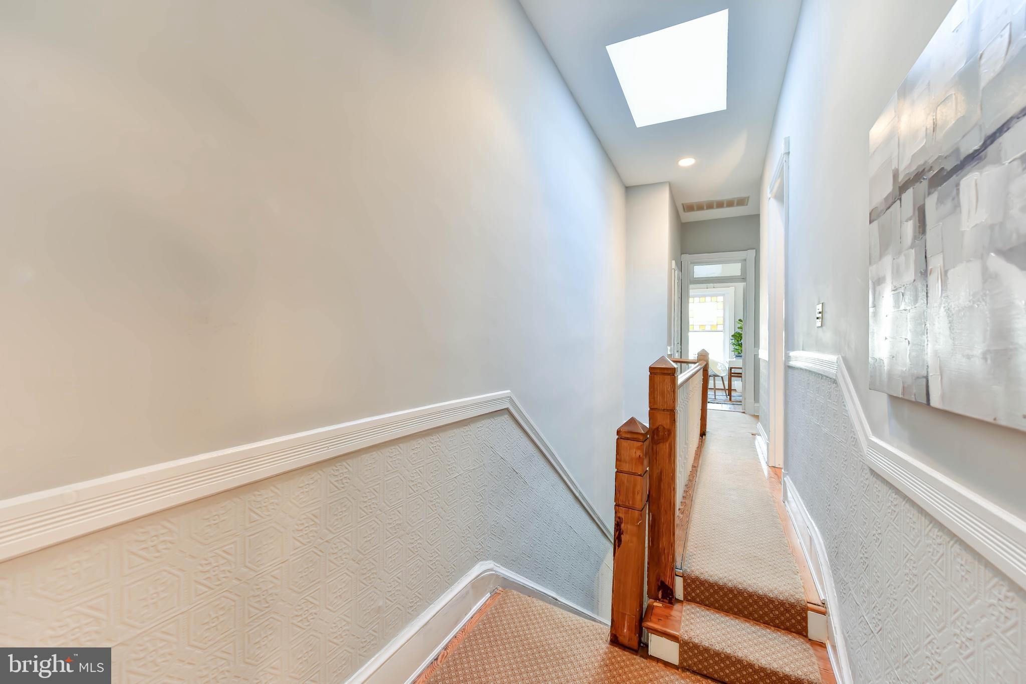321 A Street Northeast Washington, DC 20002 - Photo 22 of 40 Large skylight over stair hall