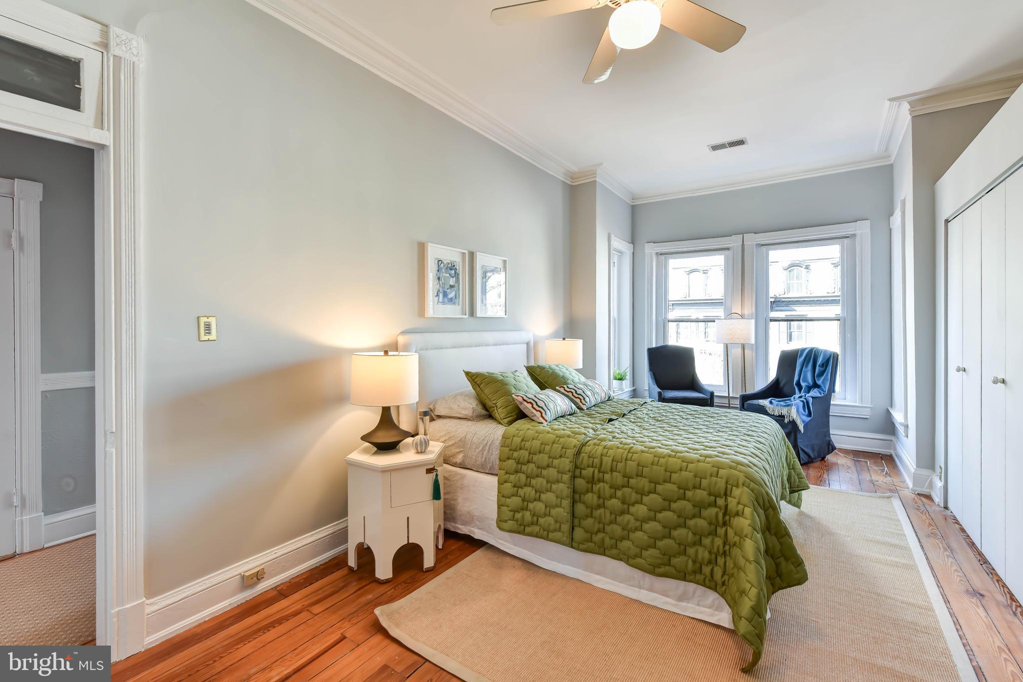 321 A Street Northeast Washington, DC 20002 - Photo 25 of 40 Bedroom 1 has large bright bay