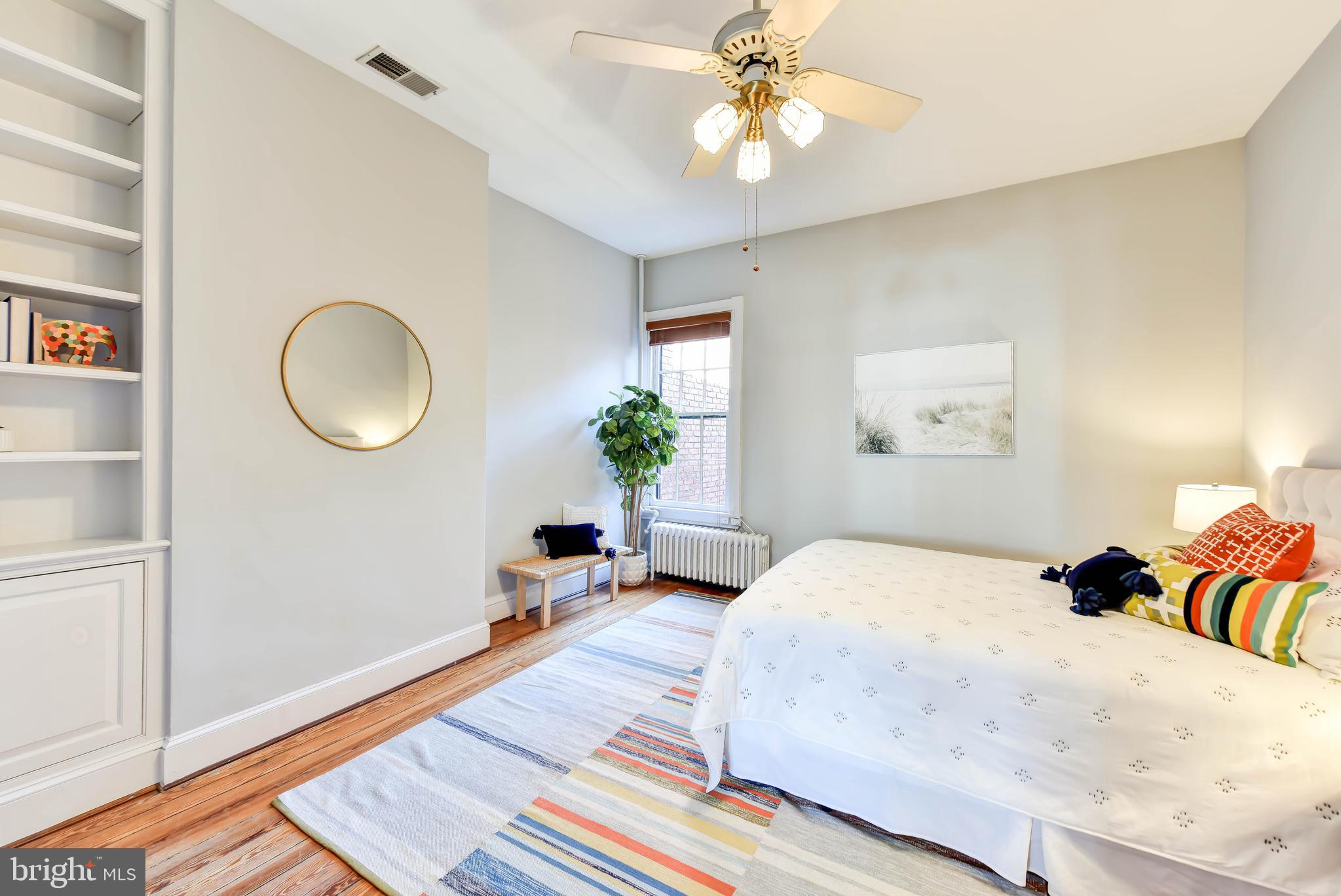 321 A Street Northeast Washington, DC 20002 - Photo 27 of 40 Bedroom 2 showing built-ins