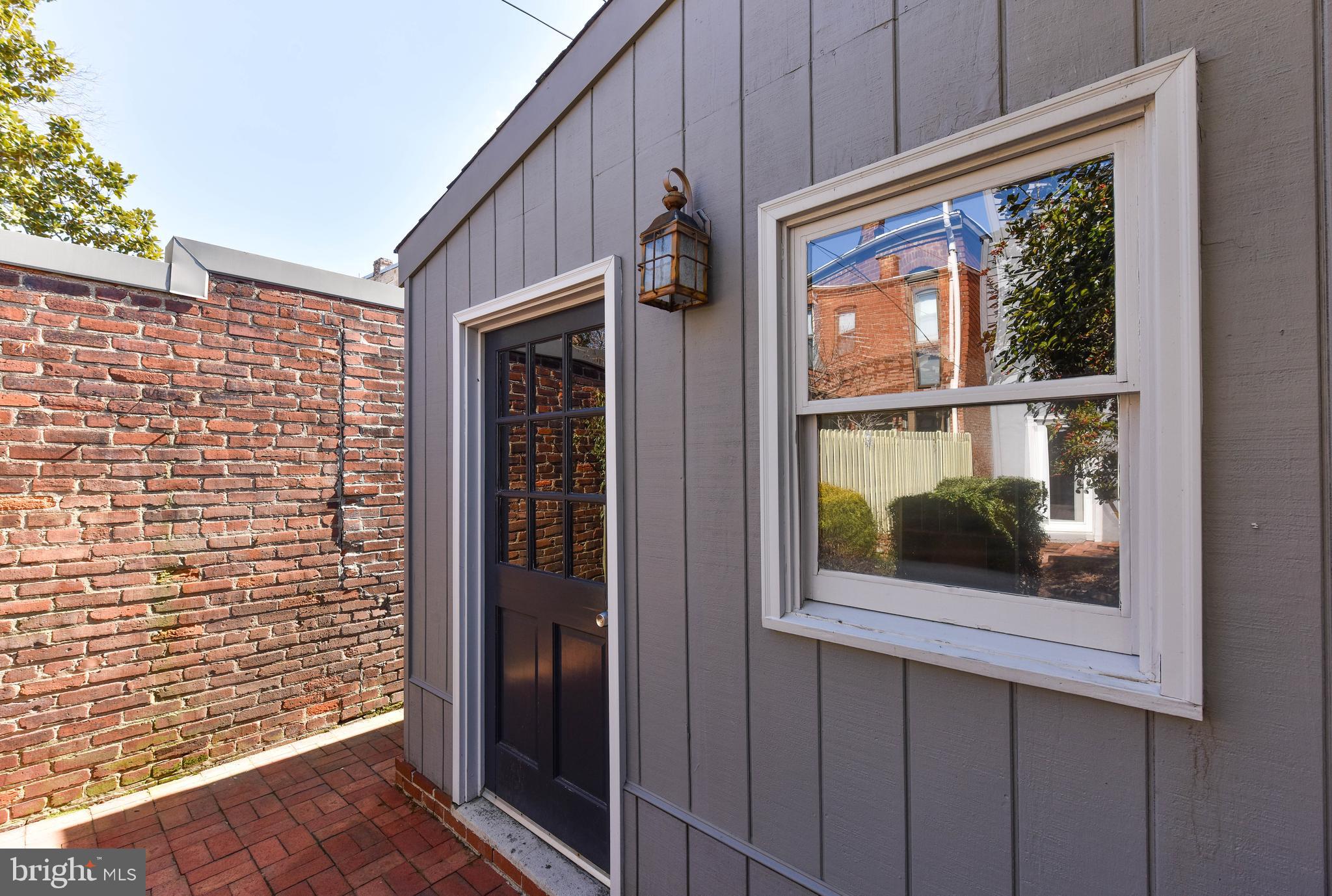 321 A Street Northeast Washington, DC 20002 - Photo 38 of 40 Large STORAGE shed, pedestrian gate to alley