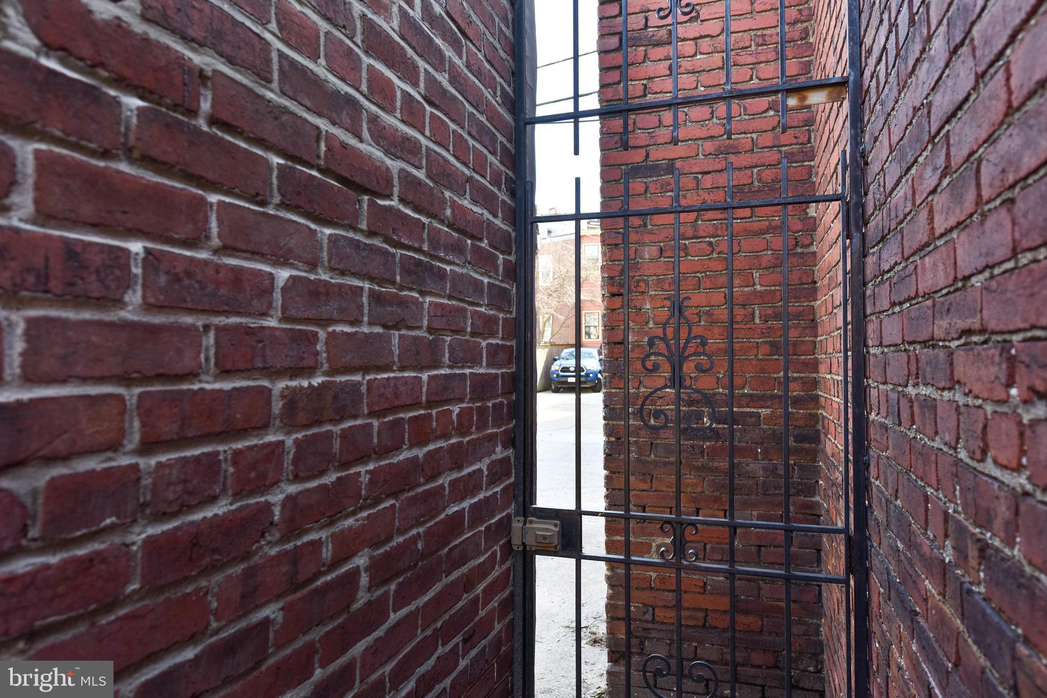 321 A Street Northeast Washington, DC 20002 - Photo 39 of 40 Pedestrian gate to alley