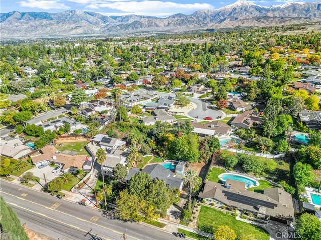 a view of outdoor space and mountain view