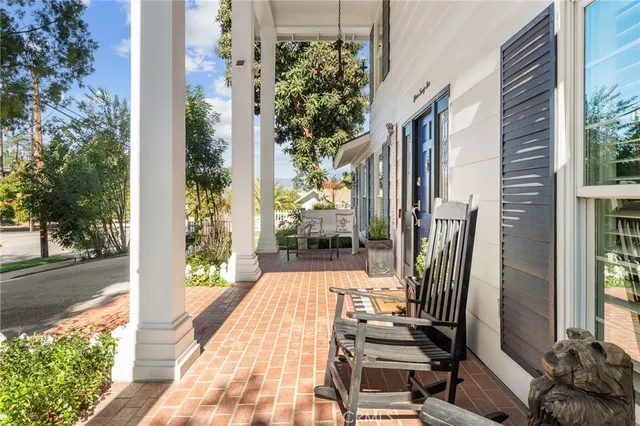 a view of balcony and patio