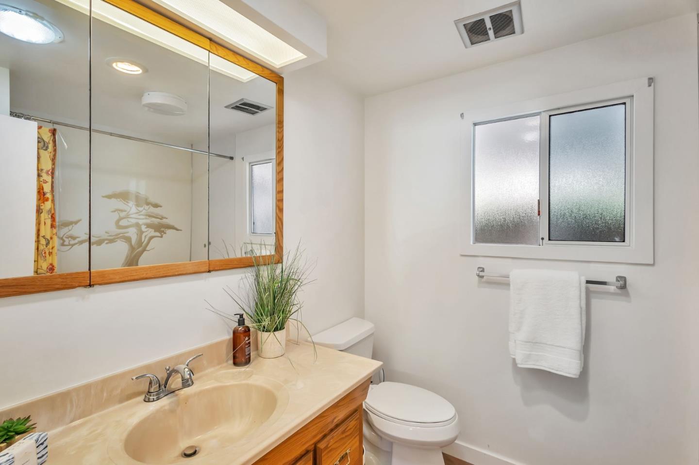 225 Mt Hermon Road, Unit 81 Scotts Valley, CA 95066 - Photo 25 of 38 a bathroom with a sink and a mirror
