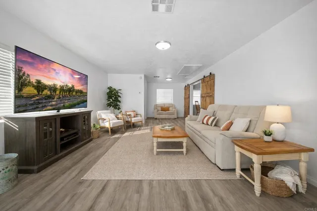 a front view of a building with street view