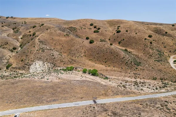 a view of a dry yard