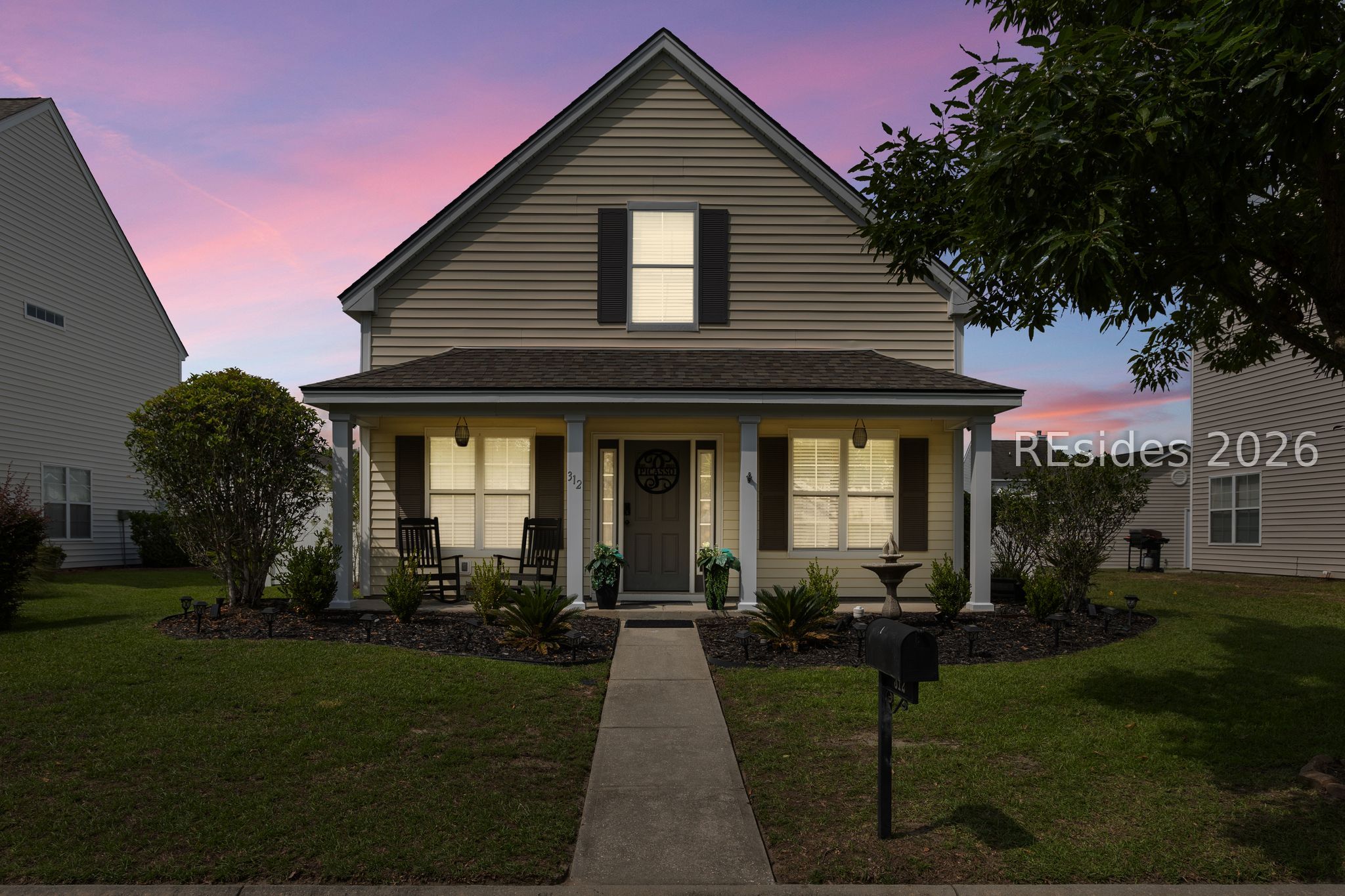312 Columbia Lane Okatie, SC 29909 - Photo 34 of 34 Exteriior Fronnt