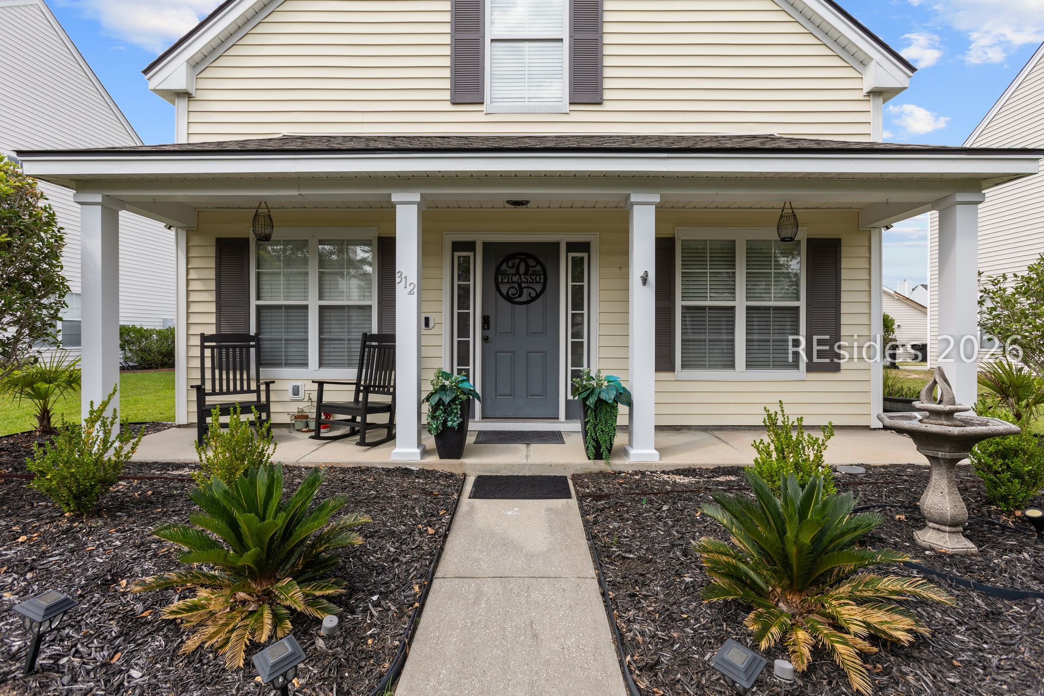 312 Columbia Lane Okatie, SC 29909 - Photo 4 of 34 Great Southern style front porch