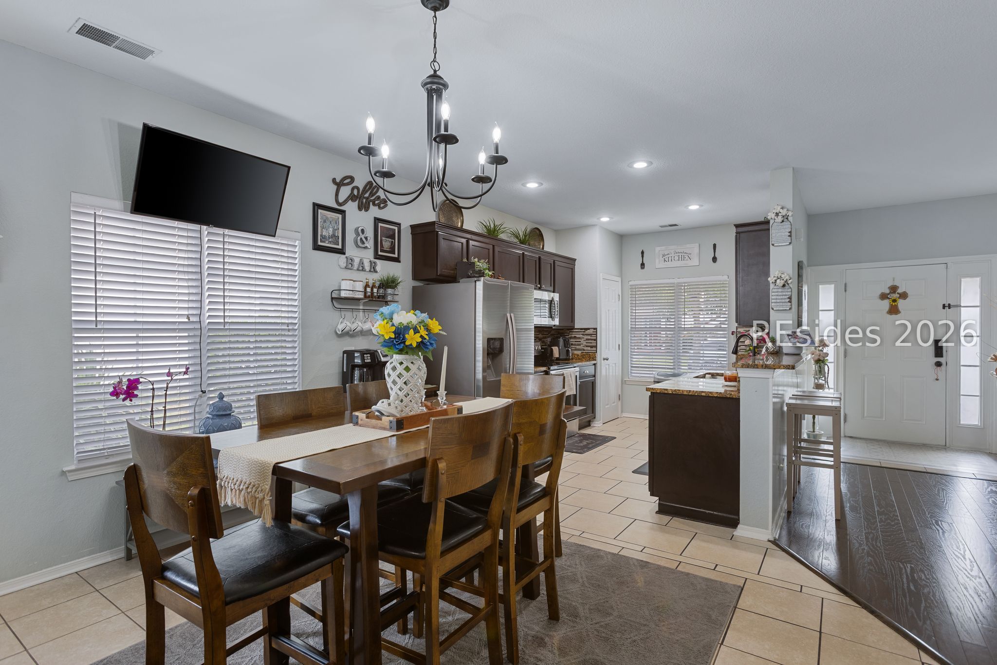 312 Columbia Lane Okatie, SC 29909 - Photo 10 of 34 View from dining to kitchen