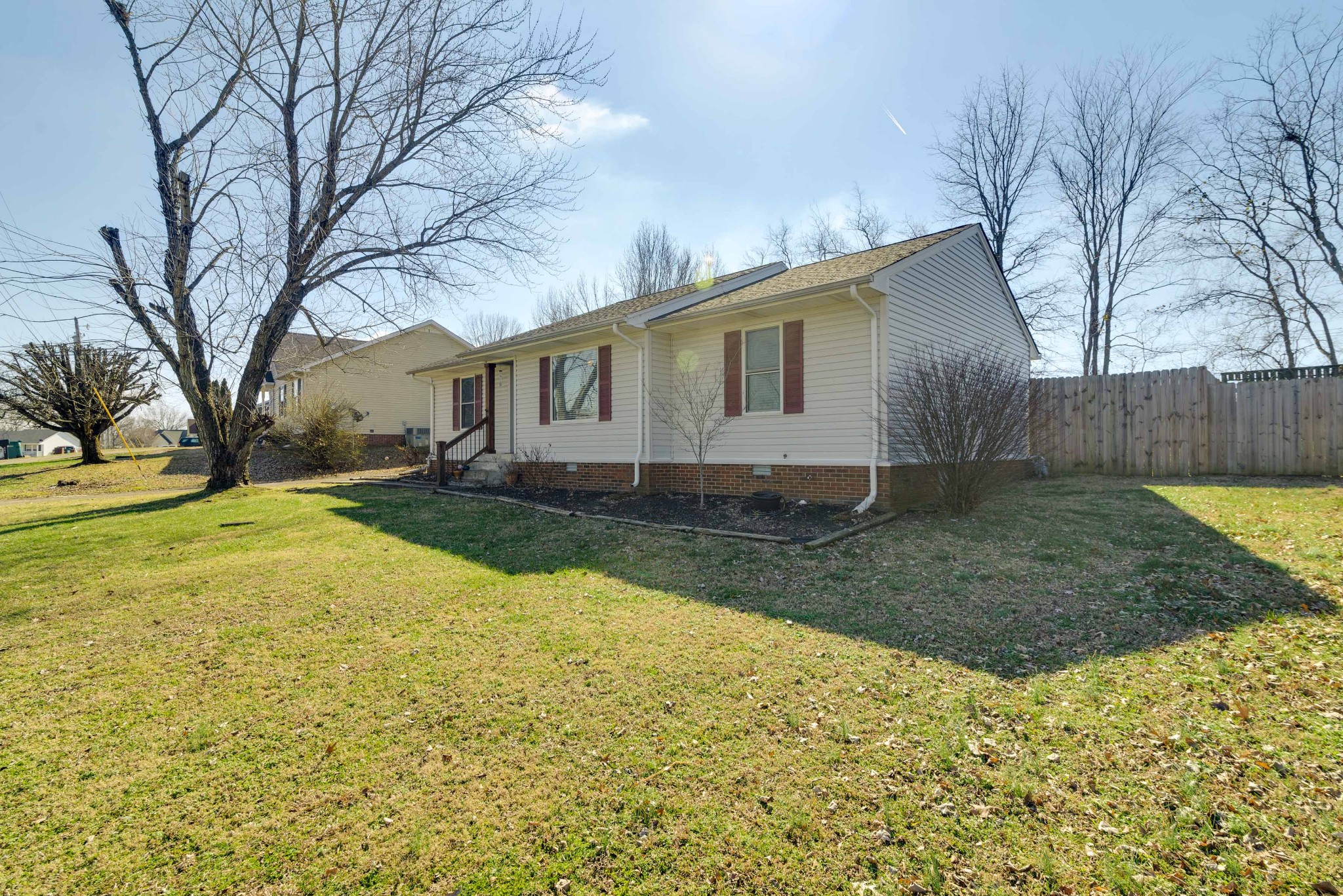 445 Parkside Circle Lebanon, TN 37087 - Photo 23 of 25 a front view of house with yard and green space