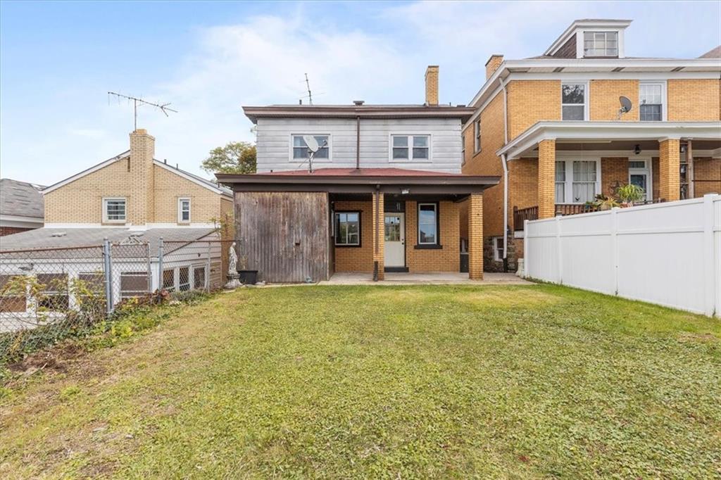 1622 Methyl Street Pittsburgh, PA 15216 - Photo 33 of 45 a view of a house with a garden and deck