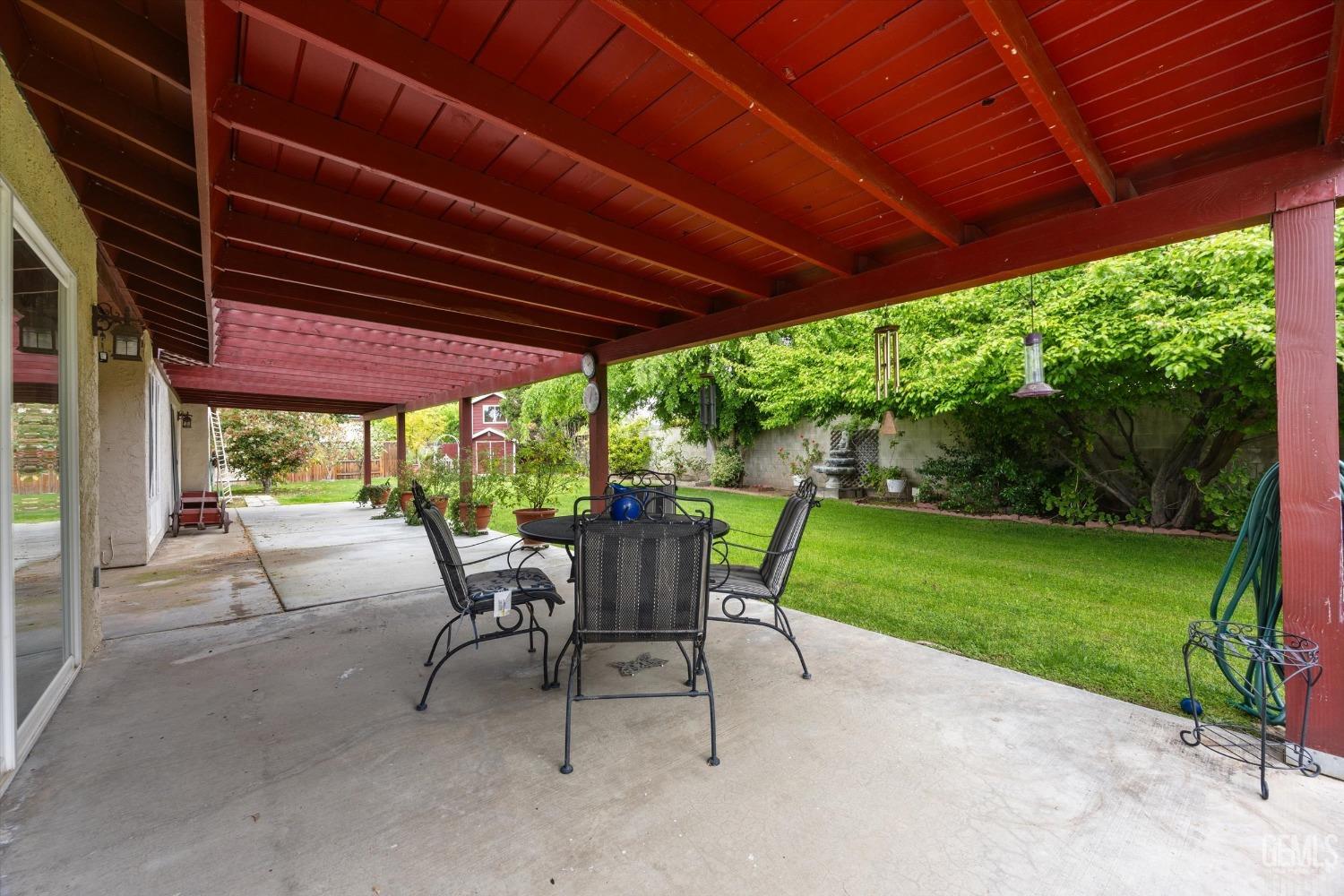 Undisclosed Address Bakersfield, CA 93309 - Photo 35 of 43 a view of a backyard with a patio