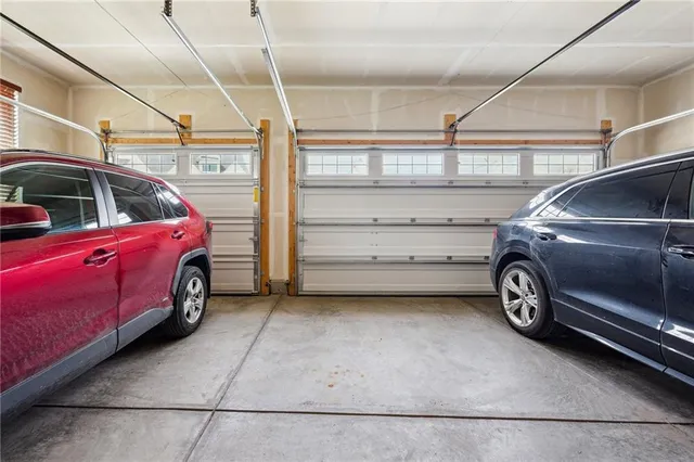 a view of car garage