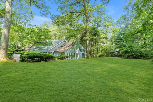 a view of outdoor space yard deck patio and outdoor seating