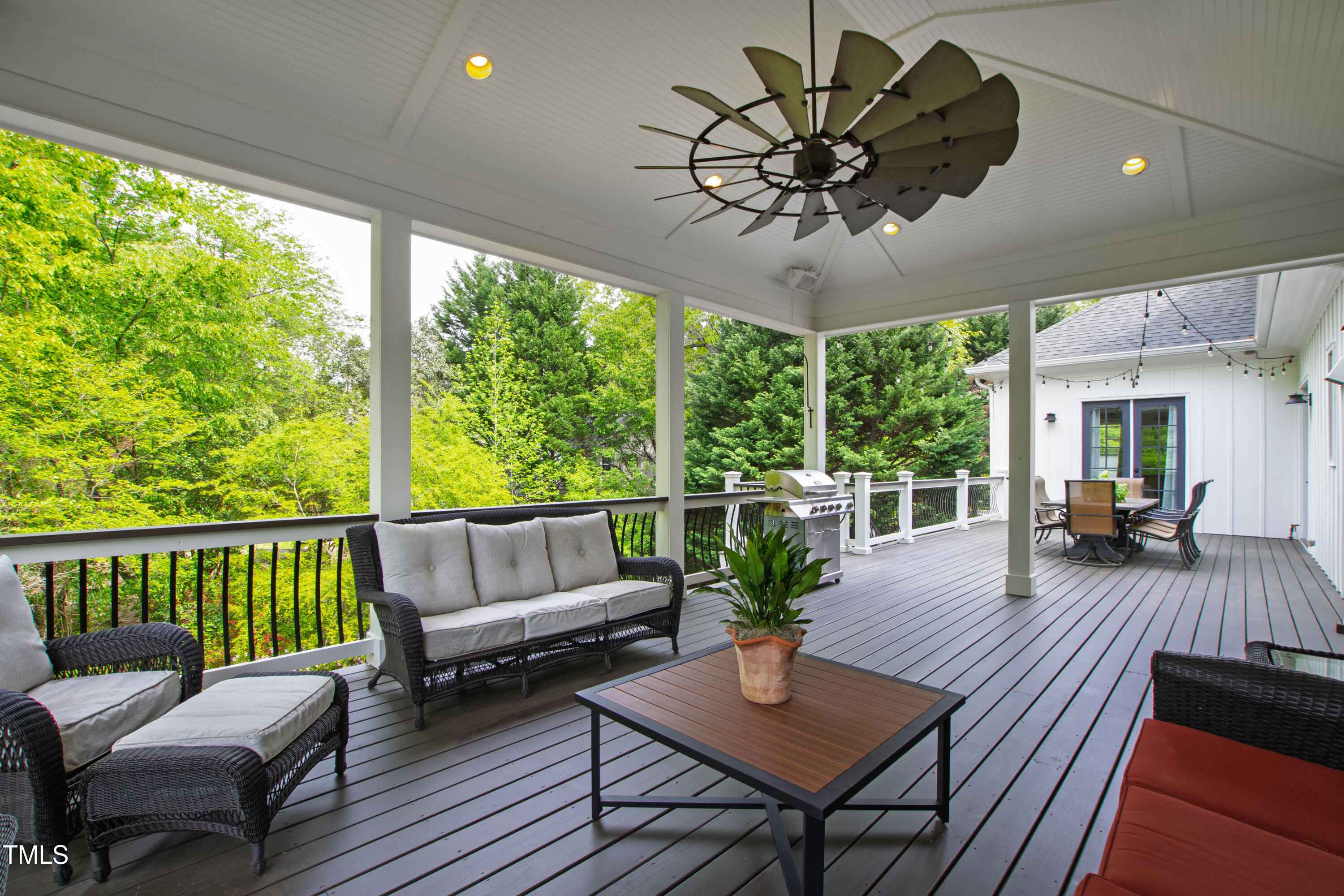 4237 Rowan Street Raleigh, NC 27609 - Photo 29 of 34 a view of a porch with furniture
